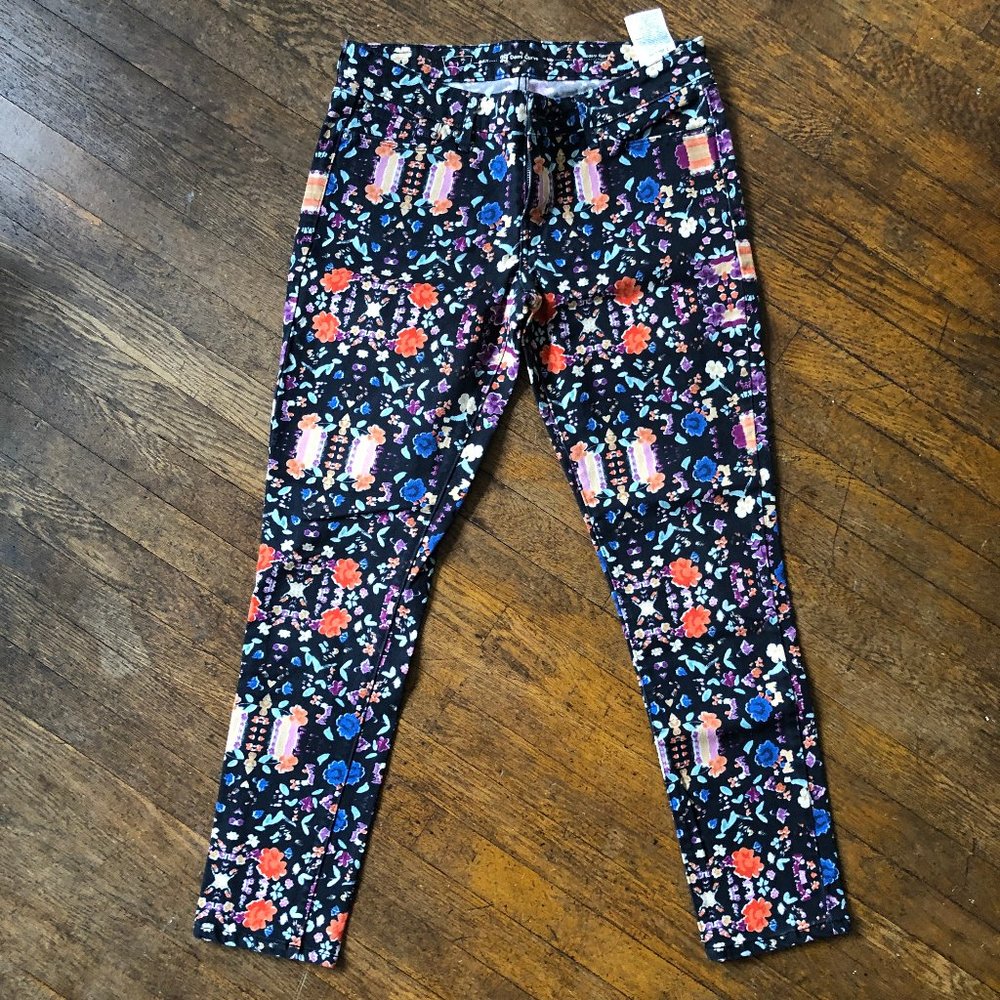 Levi's Modern Rise Skinny Fit Floral Jeans